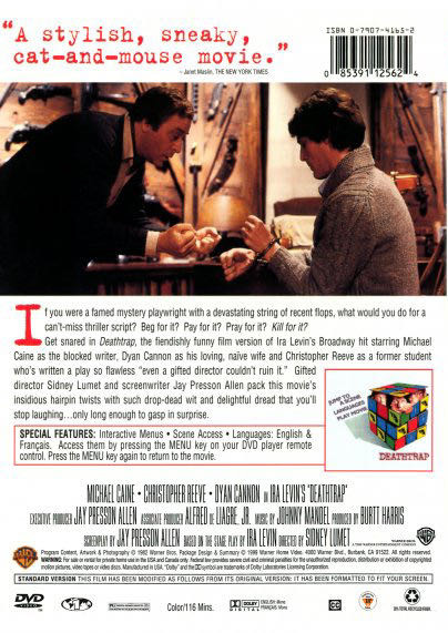 Deathtrap DVD movie collectible - Main Image 2