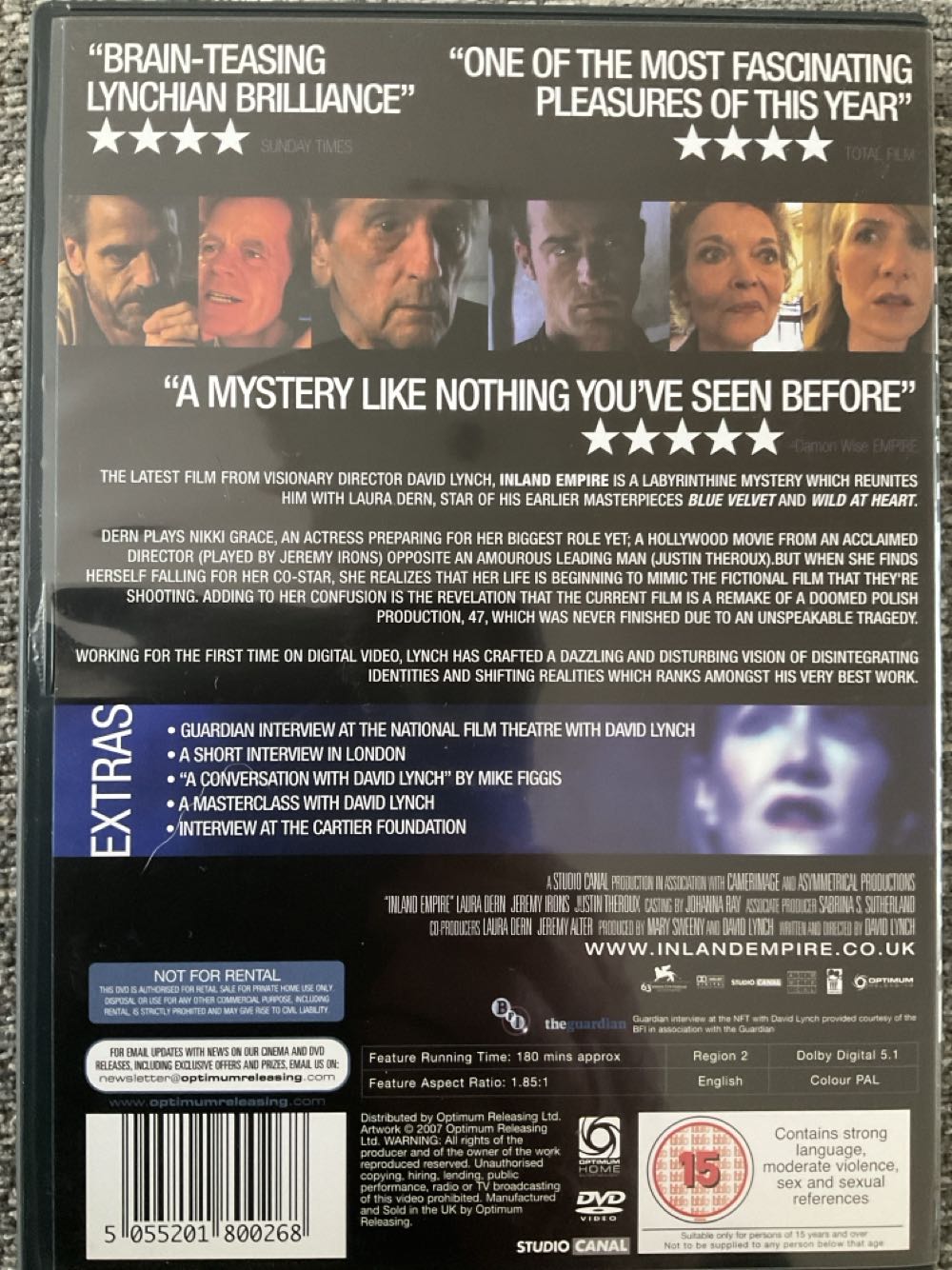 Inland Empire Apple TV movie collectible [Barcode 5055201800268] - Main Image 2