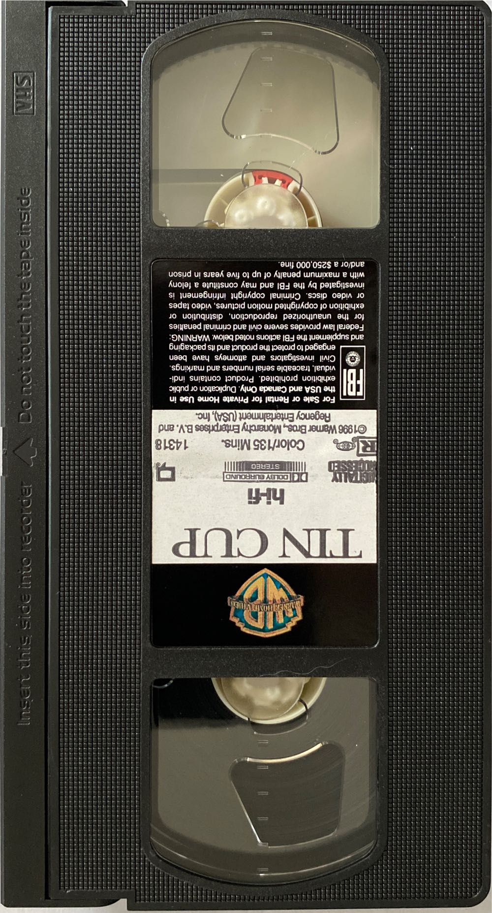 Tin Cup VHS movie collectible [Barcode 085391431831] - Main Image 3