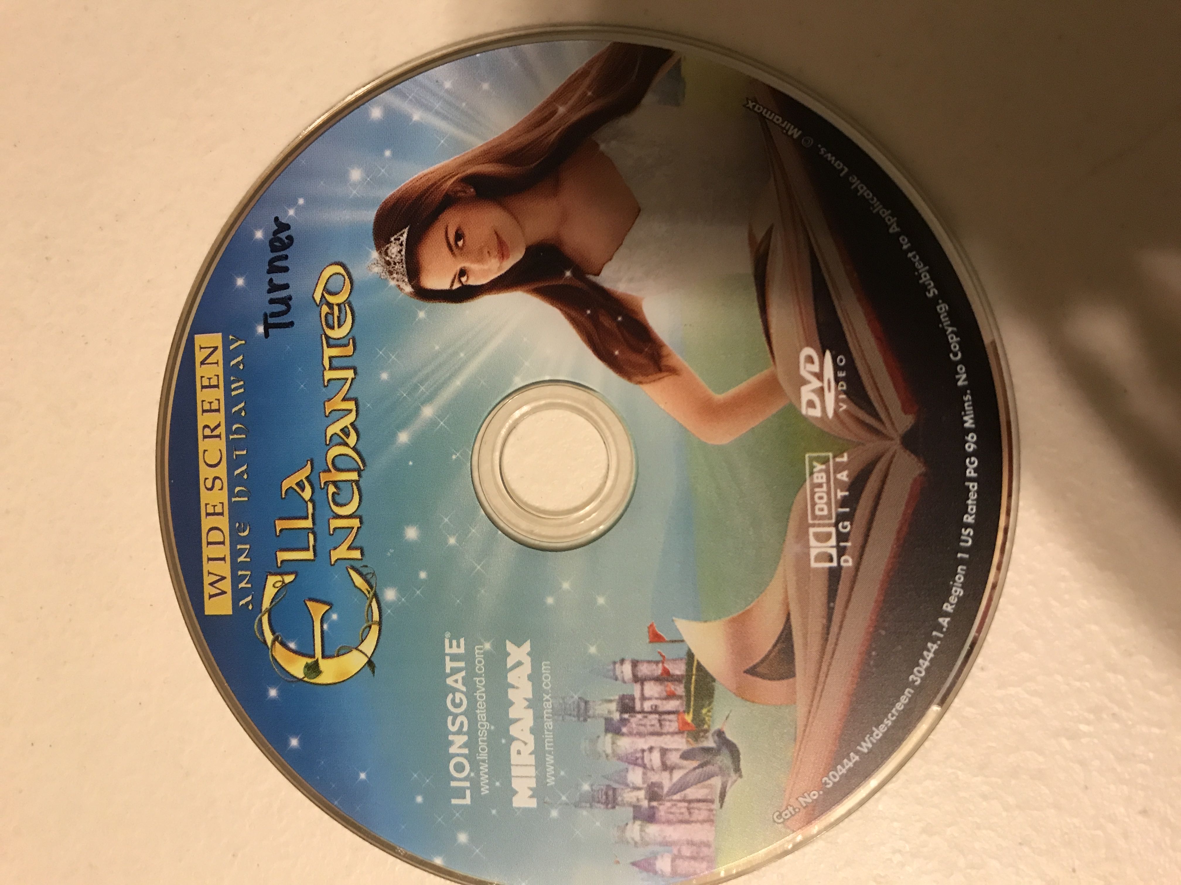 (002) Ella Enchanted DVD-R movie collectible [Barcode 031398137382] - Main Image 3