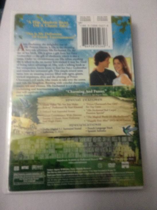 Ella Enchanted DVD movie collectible [Barcode 786936252606] - Main Image 2