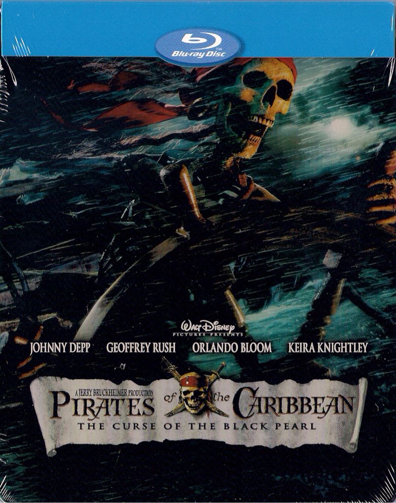 Pirates of the Caribbean: The Curse of the Black Pearl Blu-ray movie collectible - Main Image 1