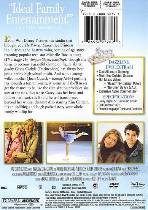 Ice Princess DVD movie collectible [Barcode 786936277913] - Main Image 2