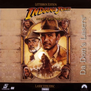 Indiana Jones III: The Last Crusade Laser Disc movie collectible [Barcode 013023239838] - Main Image 1