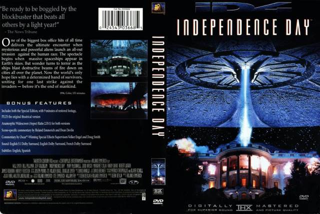 Independence Day.  M18 DVD movie collectible [Barcode 024543036685] - Main Image 2