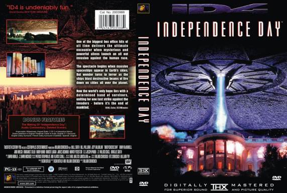 Independence Day DVD movie collectible [Barcode 7509970159983] - Main Image 2