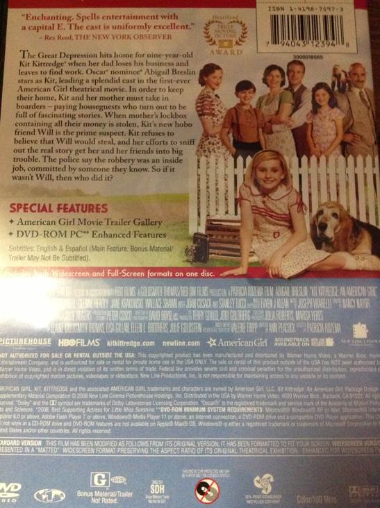 Kit Kittredge: An American Girl Digital Copy movie collectible [Barcode 5187044783948] - Main Image 2