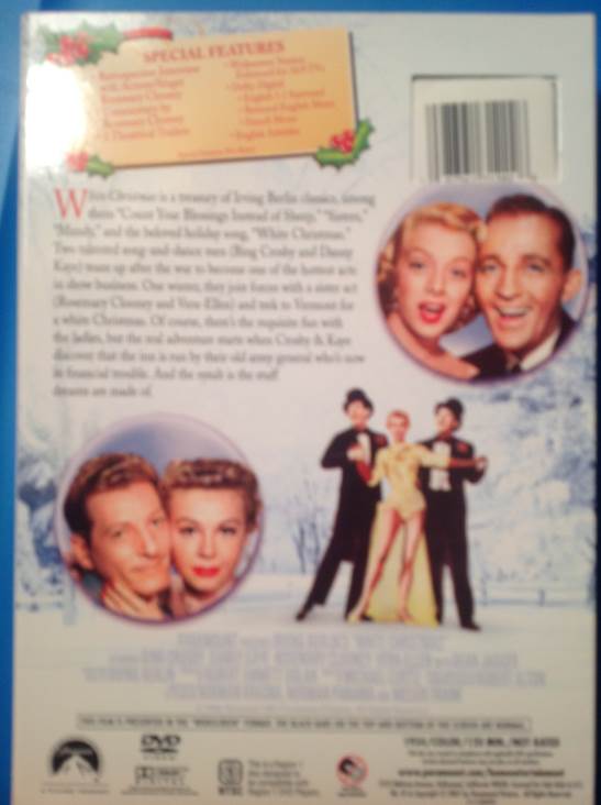 White Christmas DVD movie collectible [Barcode 097361312026] - Main Image 2