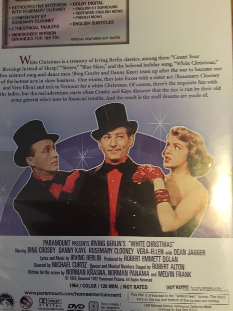 White Christmas Digital Copy movie collectible - Main Image 2
