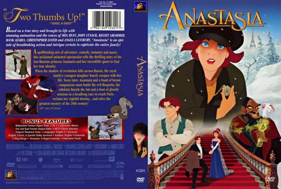 Anastasia Digital Copy movie collectible [Barcode 024543889137] - Main Image 2