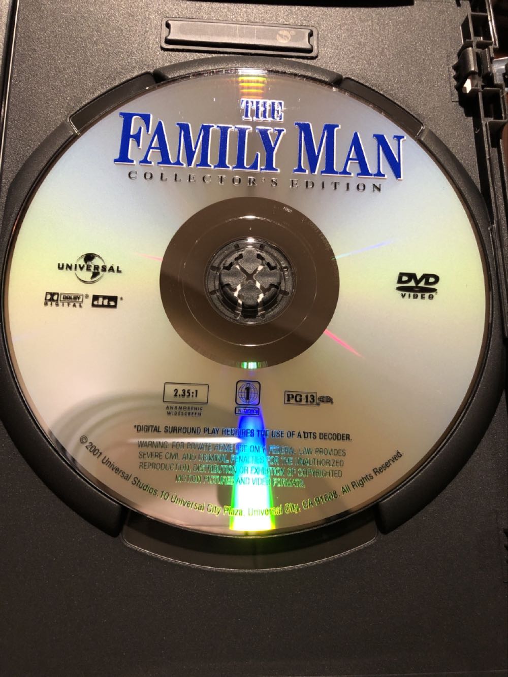 The Family Man DVD movie collectible [Barcode 025192094125] - Main Image 3