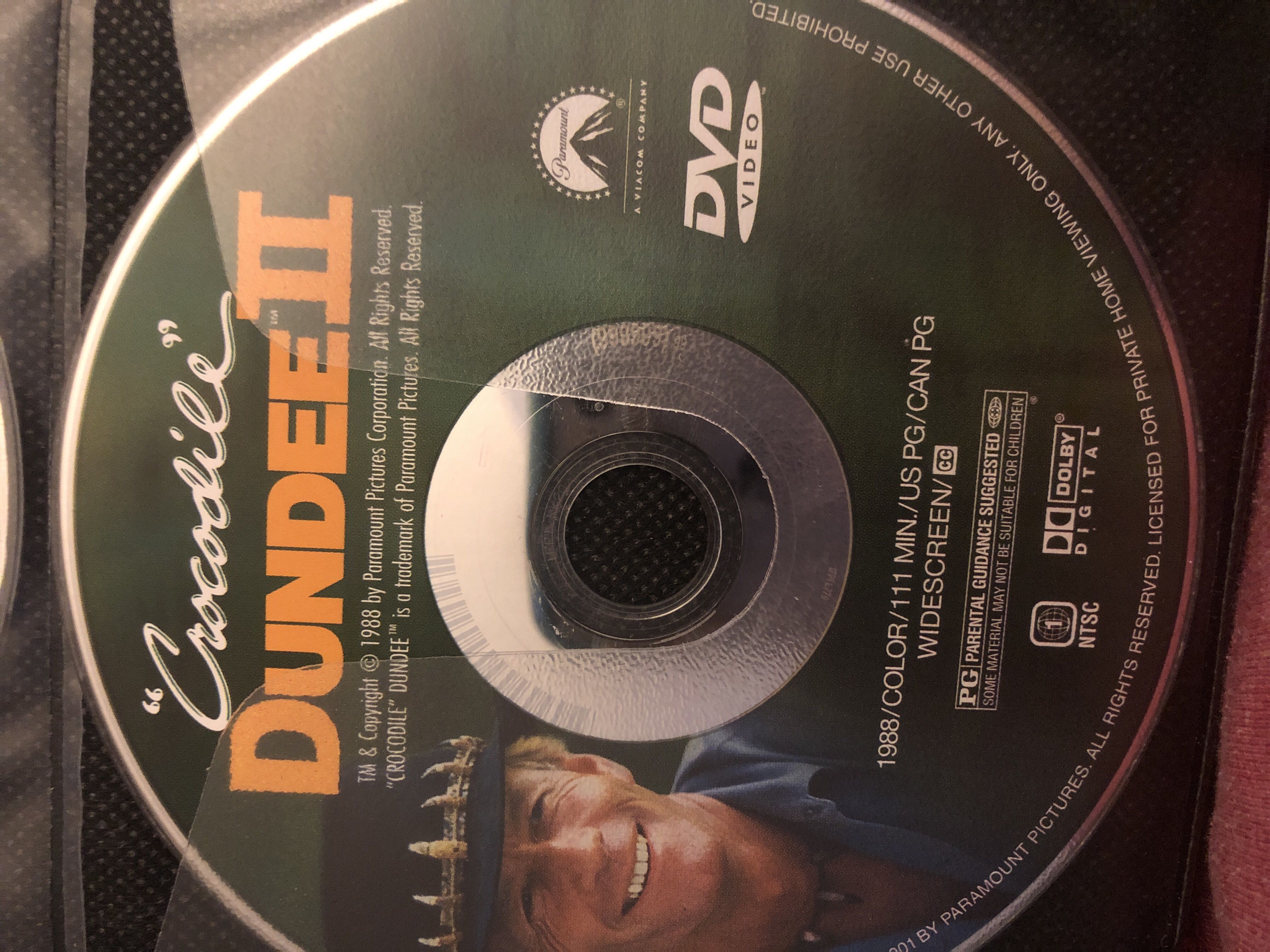 Crocodile Dundee II Blu-ray movie collectible [Barcode 9321337075365] - Main Image 2