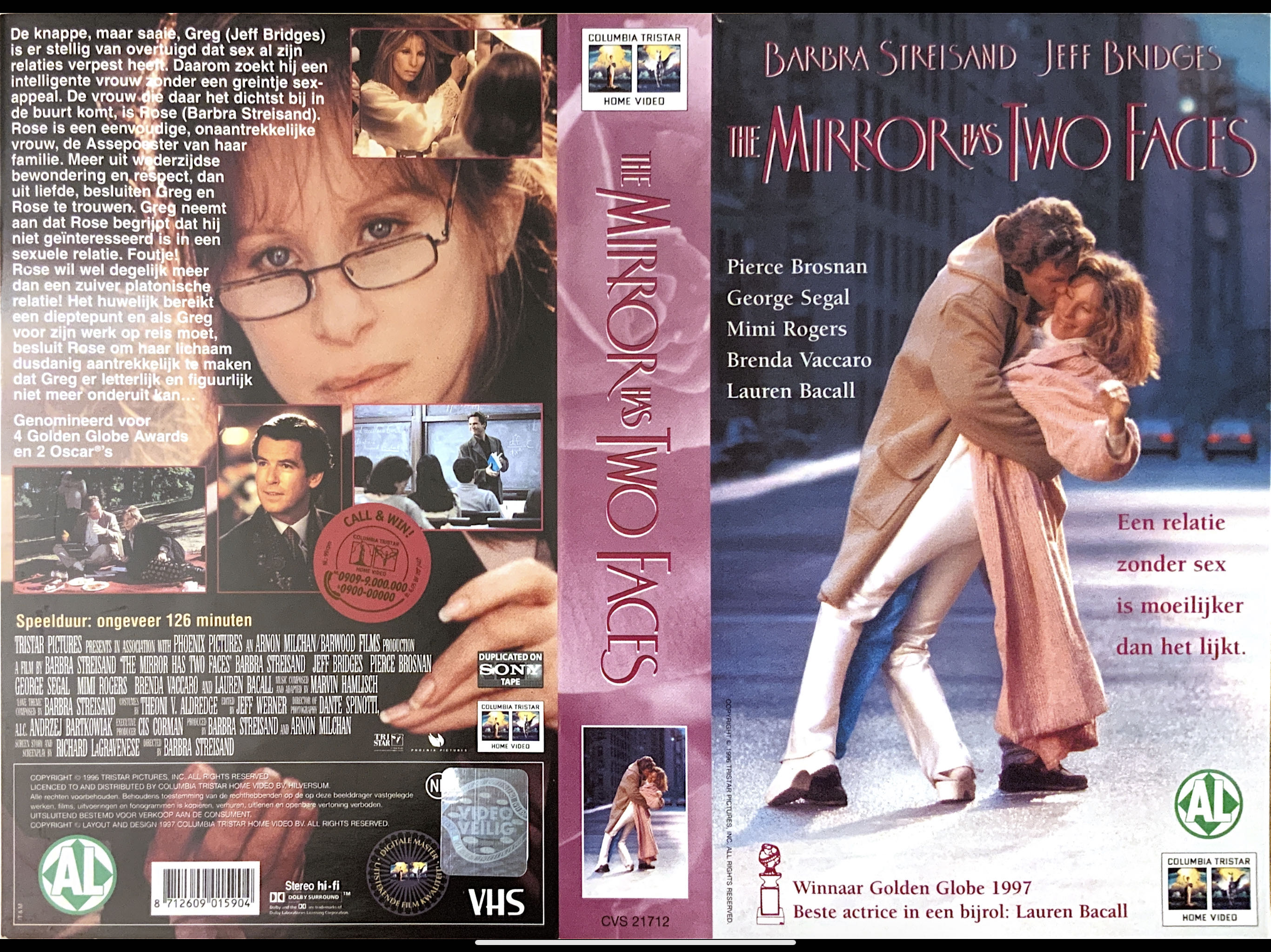 The Mirror Has Two Faces (1996) DVD DVD movie collectible [Barcode 9317731000645] - Main Image 2