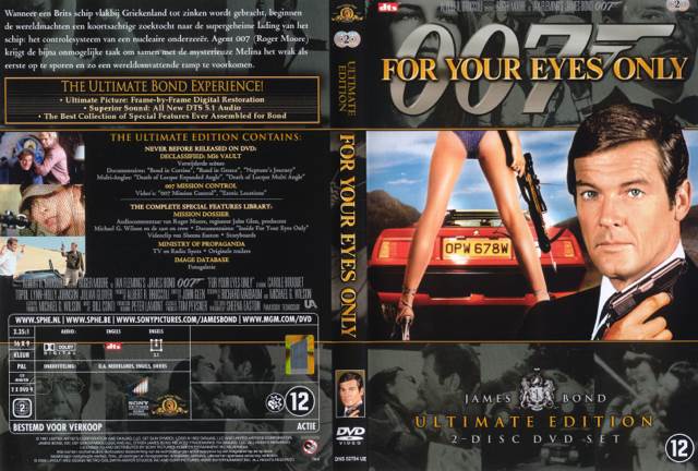 For Your Eyes Only VHS movie collectible - Main Image 2