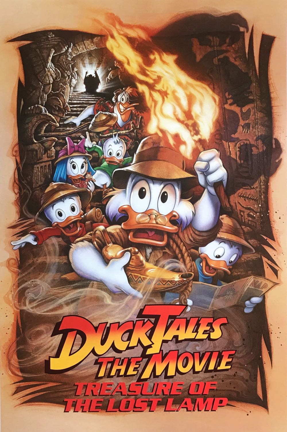Disney’s DuckTales: The Movie Treasure of the Lost Lamp DVD movie collectible [Barcode 5017188813129] - Main Image 3