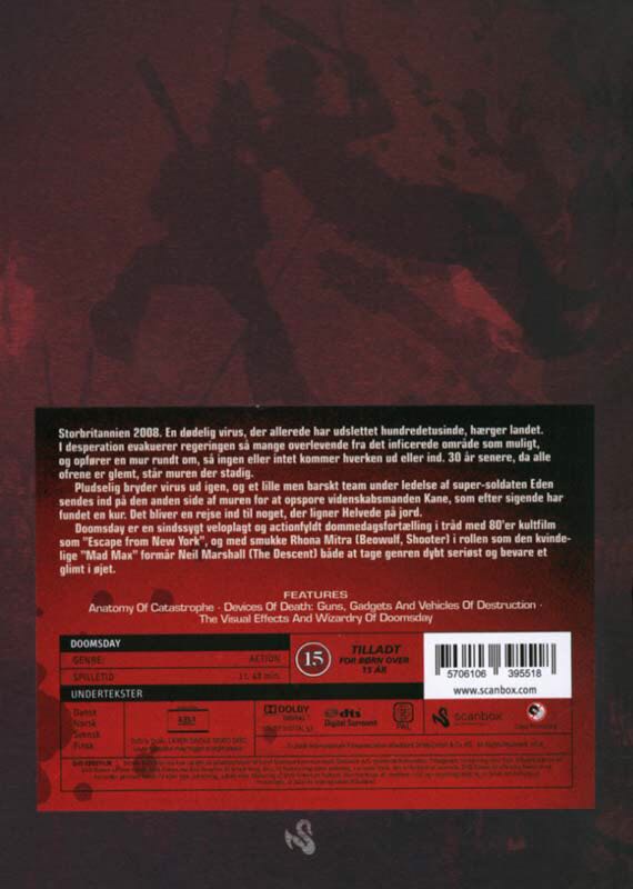 Doomsday DVD movie collectible [Barcode 5706106395518] - Main Image 2