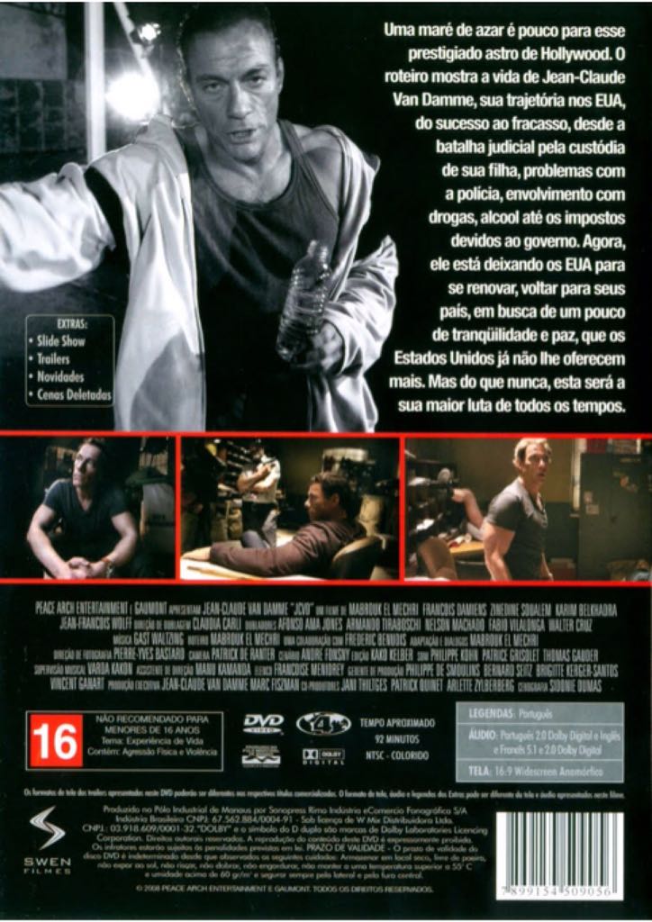 JCVD Blu-ray movie collectible [Barcode 625828465307] - Main Image 2