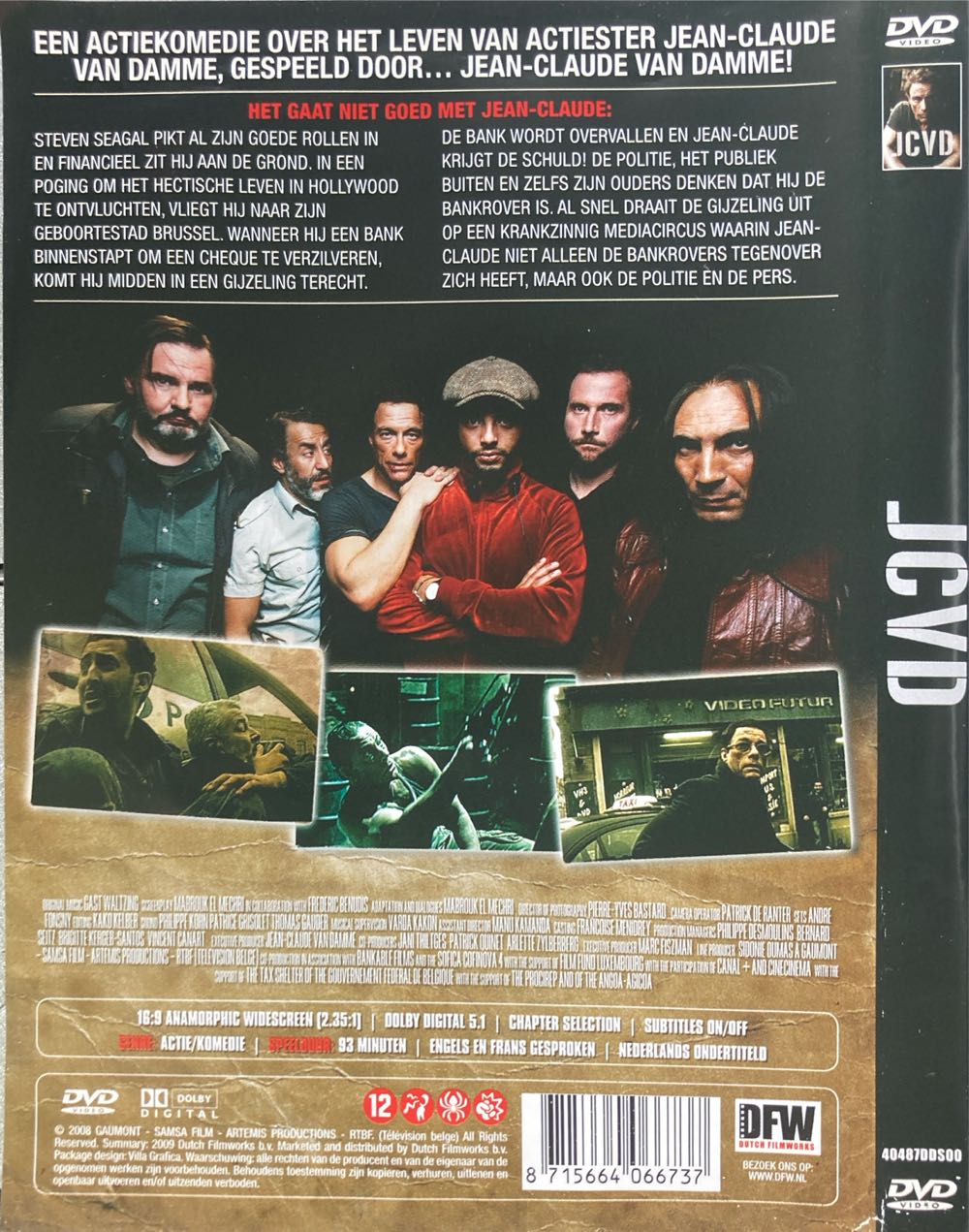 JCVD DVD movie collectible [Barcode 8715664066737] - Main Image 2