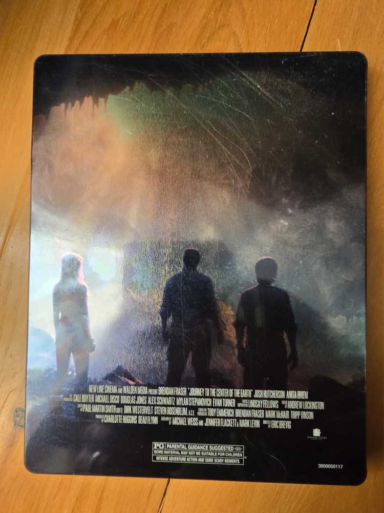 Journey to the Center of the Earth. Steelbook Blu-ray movie collectible [Barcode 4712771276879] - Main Image 2