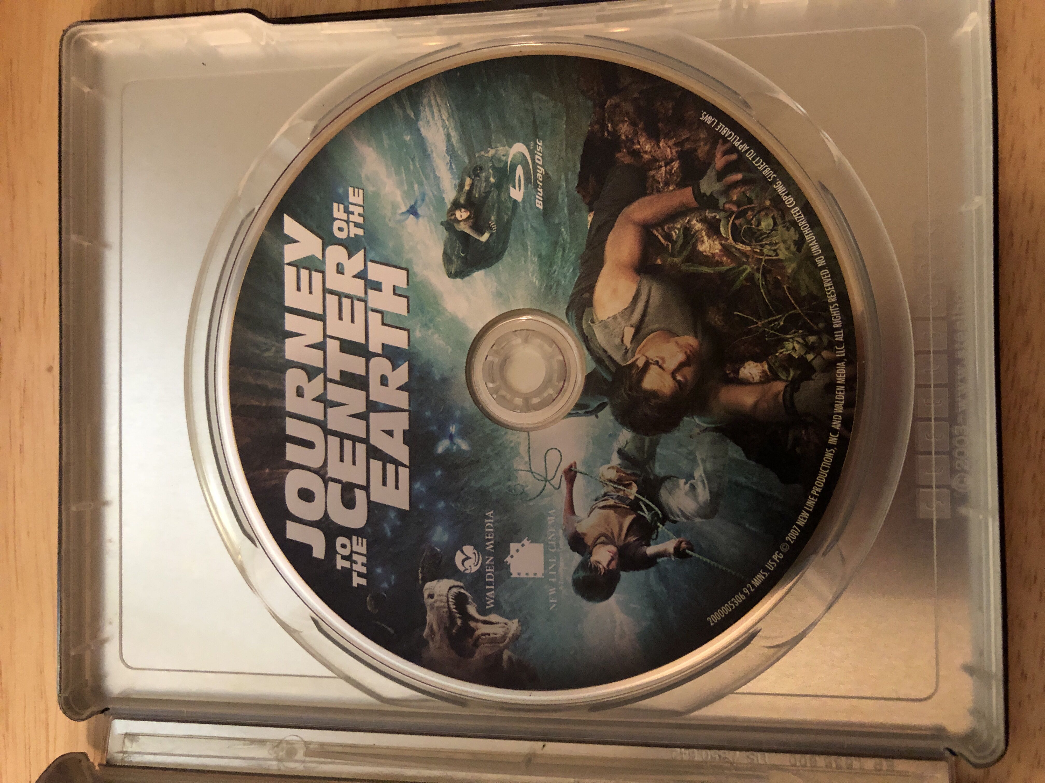 Journey 1: To The Center Of The Earth Blu-ray movie collectible [Barcode 883929331987] - Main Image 3