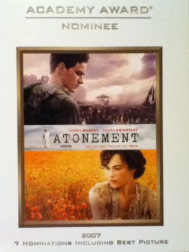 Atonement DVD movie collectible [Barcode 065935824824] - Main Image 1
