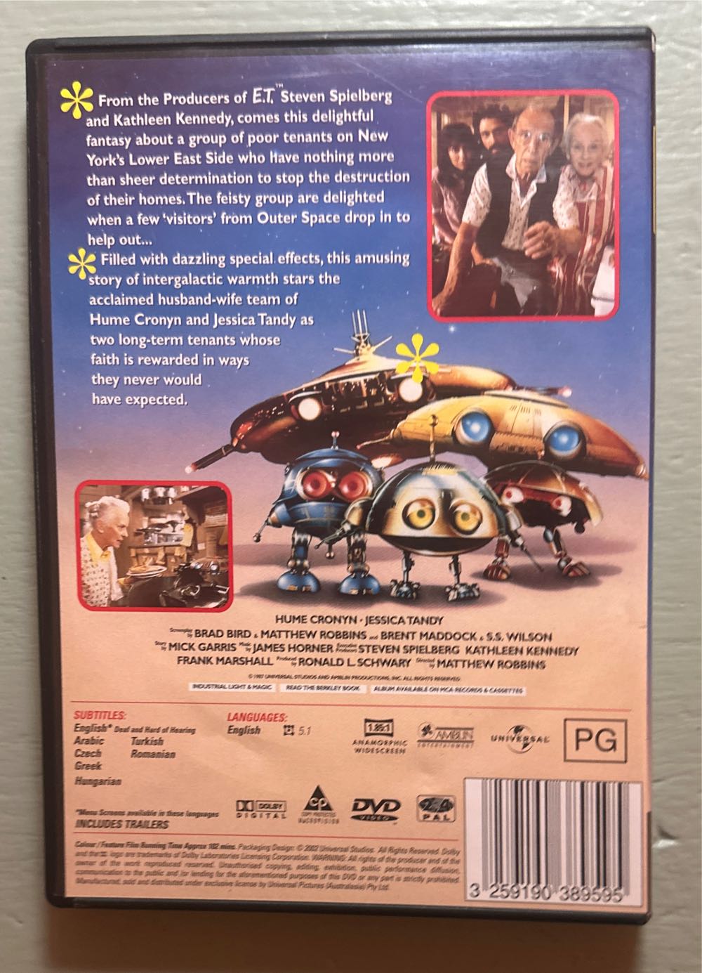 Batteries Not Included DVD movie collectible [Barcode 3259190389595] - Main Image 2