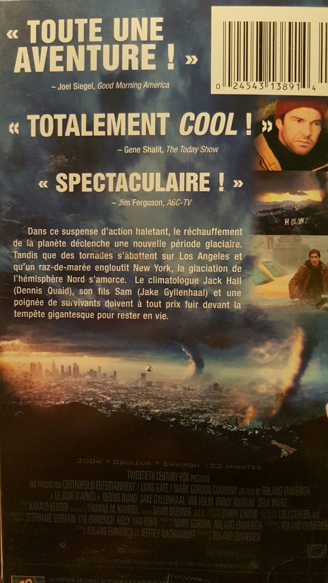 The Day After Tomorrow Video CD movie collectible [Barcode 00732659] - Main Image 2