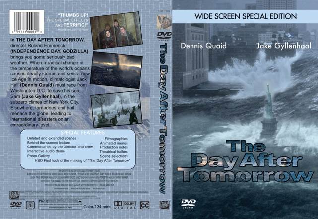 The Day After Tomorrow Digital Copy movie collectible - Main Image 2