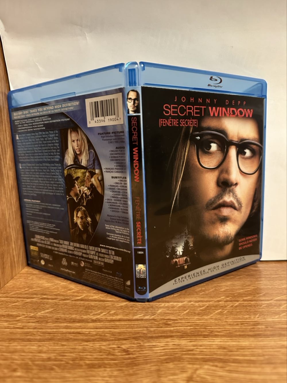 Stephen King’s Secret Window Blu-ray movie collectible [Barcode 043396190047] - Main Image 3