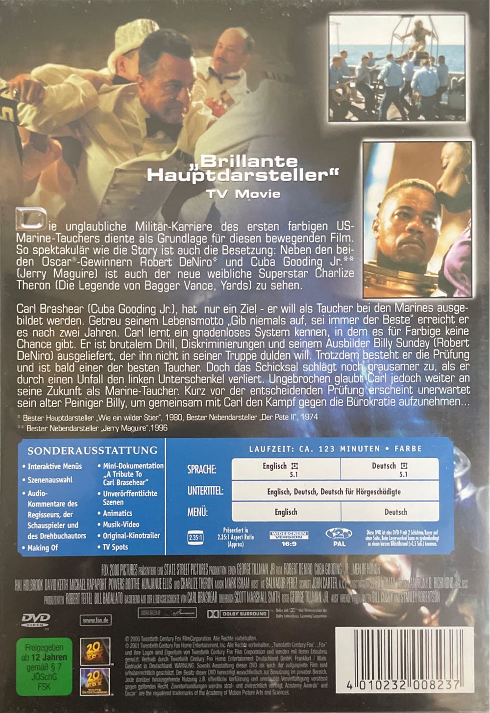 Homens De Honra DVD movie collectible [Barcode 4010232008237] - Main Image 2