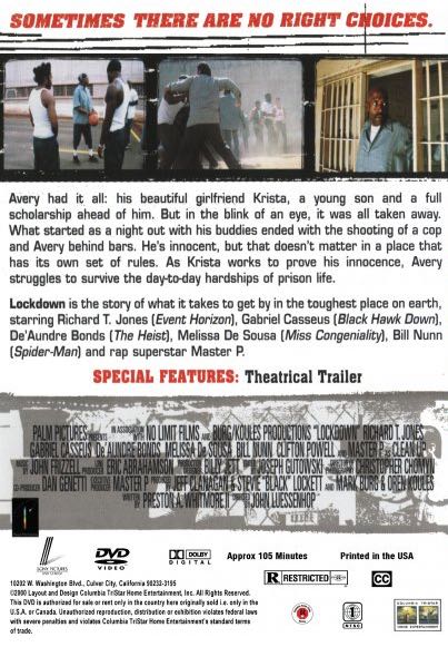 Lockdown DVD movie collectible [Barcode 043396005600] - Main Image 2