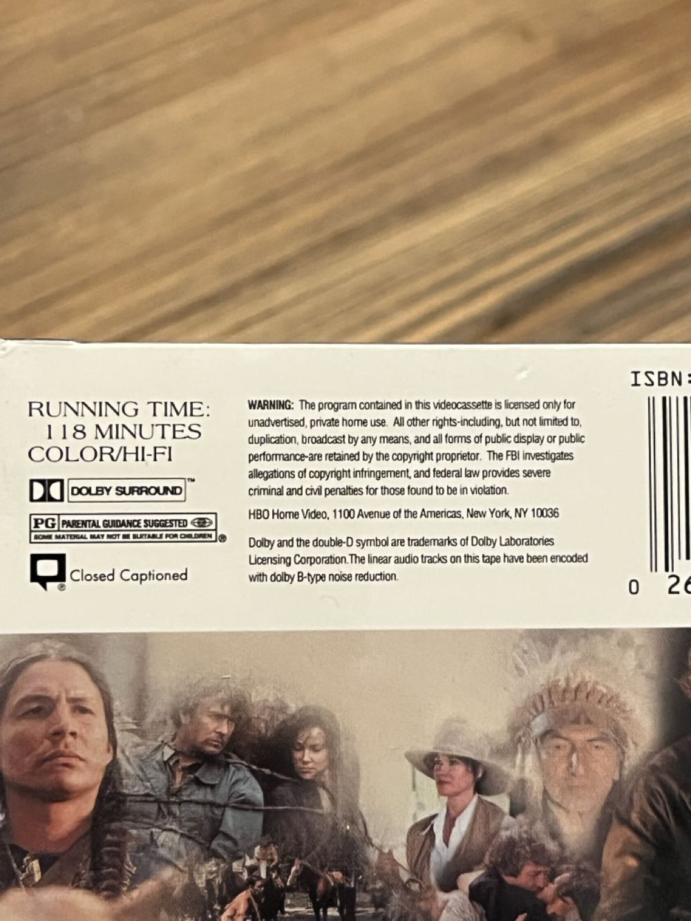 Last of the Dogmen (VHS) VHS movie collectible [Barcode 026359120237] - Main Image 3