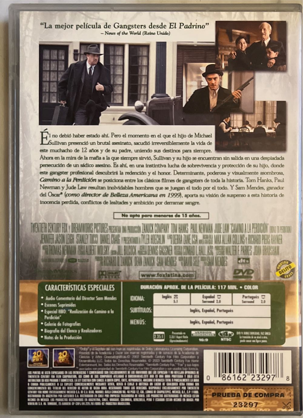 Camino A La Perdición DVD movie collectible [Barcode 086162232978] - Main Image 2