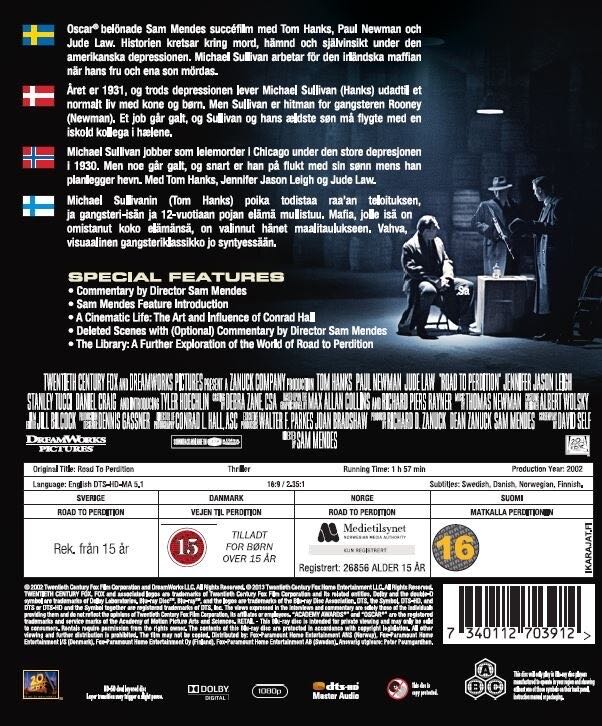 Matkalla Perditioniin Blu-ray movie collectible [Barcode 7340112703912] - Main Image 2