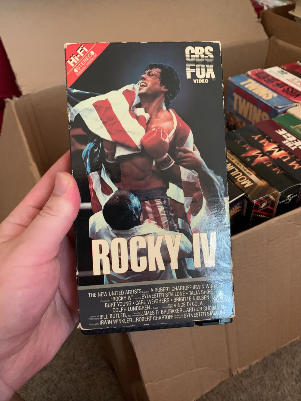 Rocky 4 VHS movie collectible [Barcode 027616208439] - Main Image 3