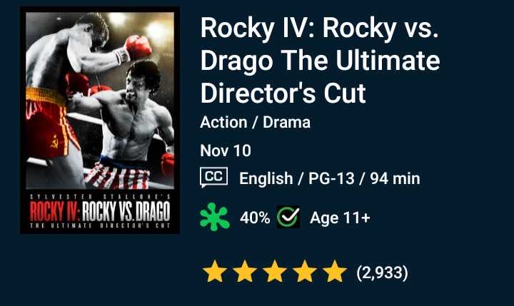 Rocky IV Streaming Service movie collectible [Barcode 086162201738] - Main Image 3