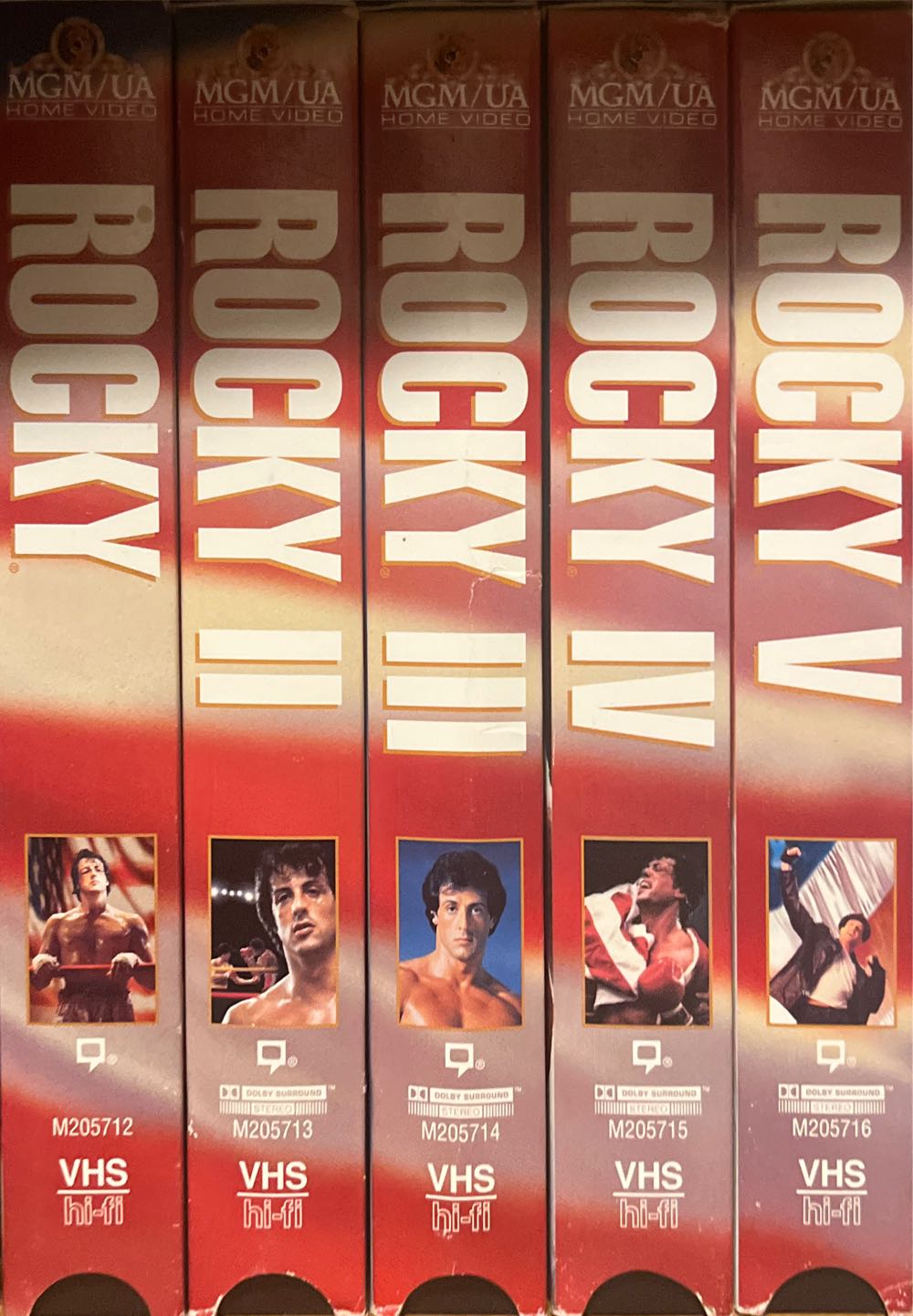Rocky V VHS movie collectible [Barcode 027616571632] - Main Image 4