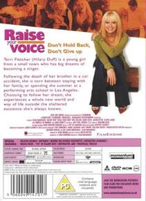 Raise Your Voice DVD movie collectible [Barcode 5706112363396] - Main Image 2