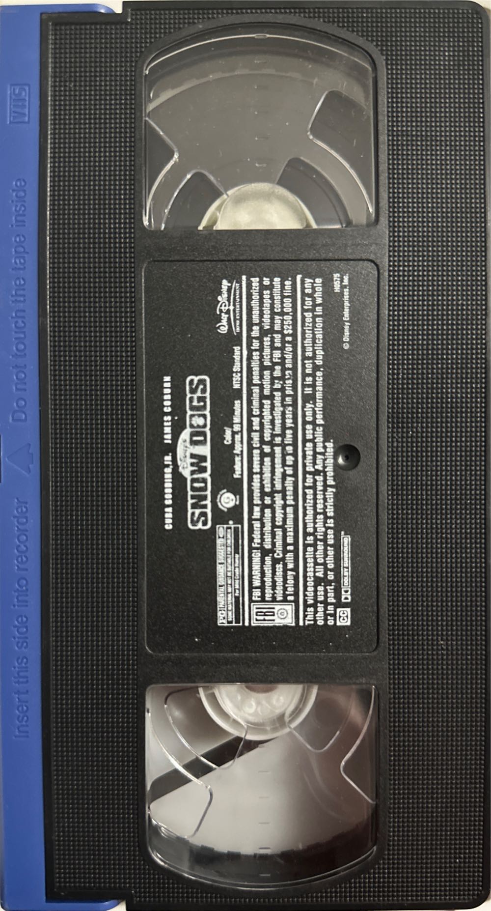 Snow Dogs VHS movie collectible [Barcode 786936184907] - Main Image 4