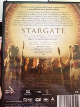 Stargate DVD movie collectible [Barcode 5050582281712] - Main Image 2