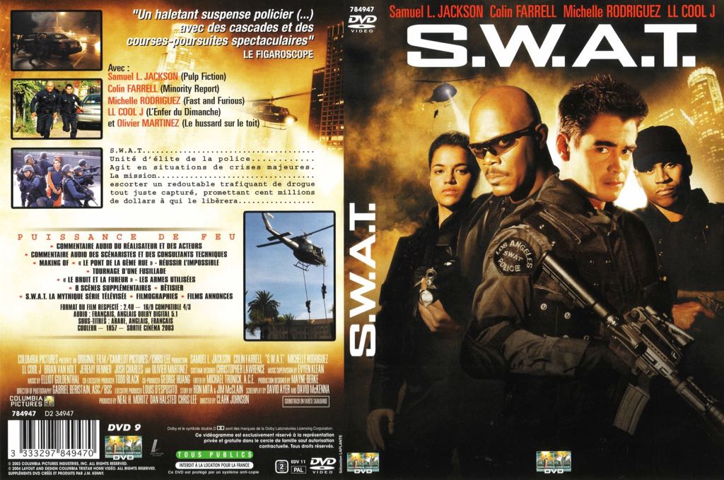 S.W.A.T. DVD movie collectible [Barcode 043396023031] - Main Image 2