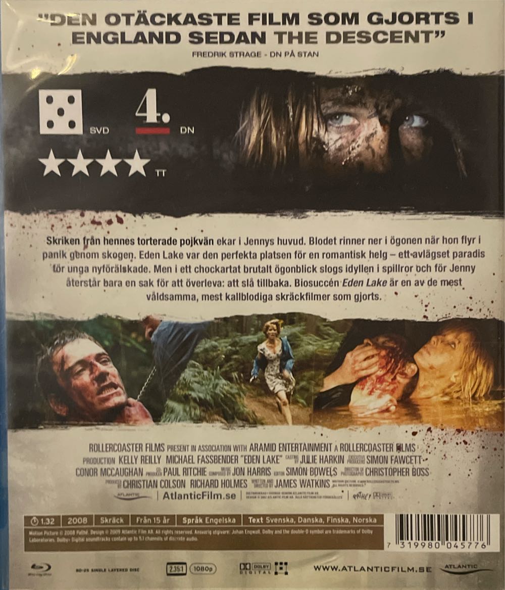 Eden Lake Blu-ray movie collectible [Barcode 7319980045776] - Main Image 2