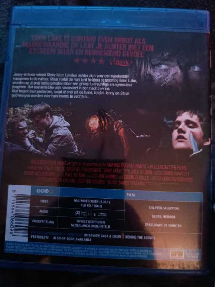 (002) Eden Lake DVD-R movie collectible [Barcode 8715664066096] - Main Image 2
