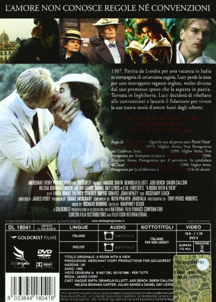 Room with a View, A DVD movie collectible [Barcode 7332421033163] - Main Image 2