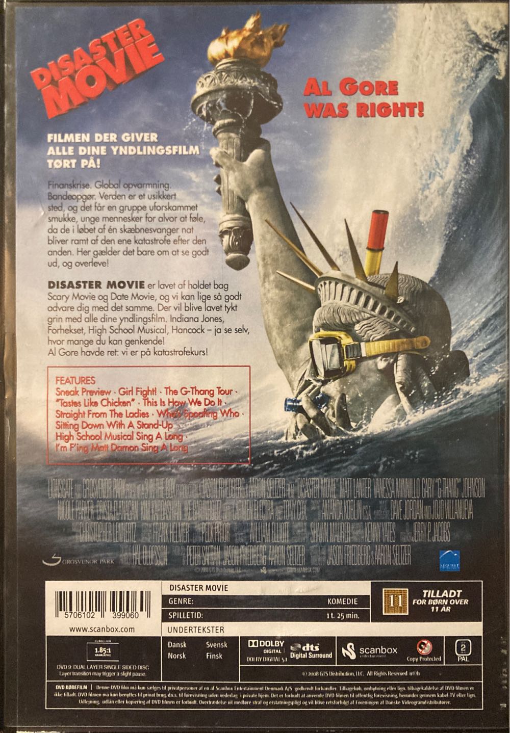 Disaster Movie DVD movie collectible [Barcode 5706102399060] - Main Image 2