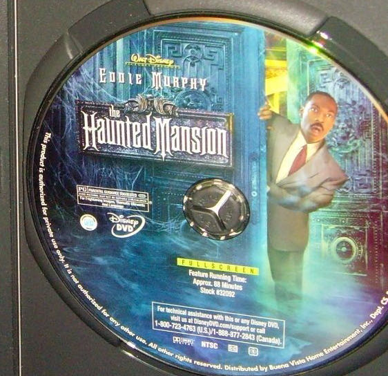 The Haunted Mansion DVD movie collectible [Barcode 786936226614] - Main Image 4