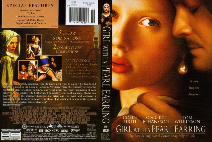 Girl With a Pearl Earring (2004) DVD DVD movie collectible [Barcode 9398710440591] - Main Image 2