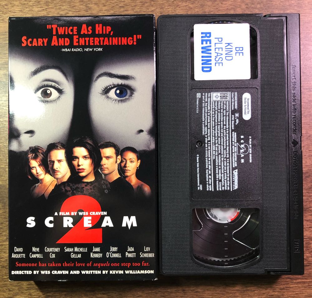Scream 2 VHS movie collectible [Barcode 786936087604] - Main Image 4