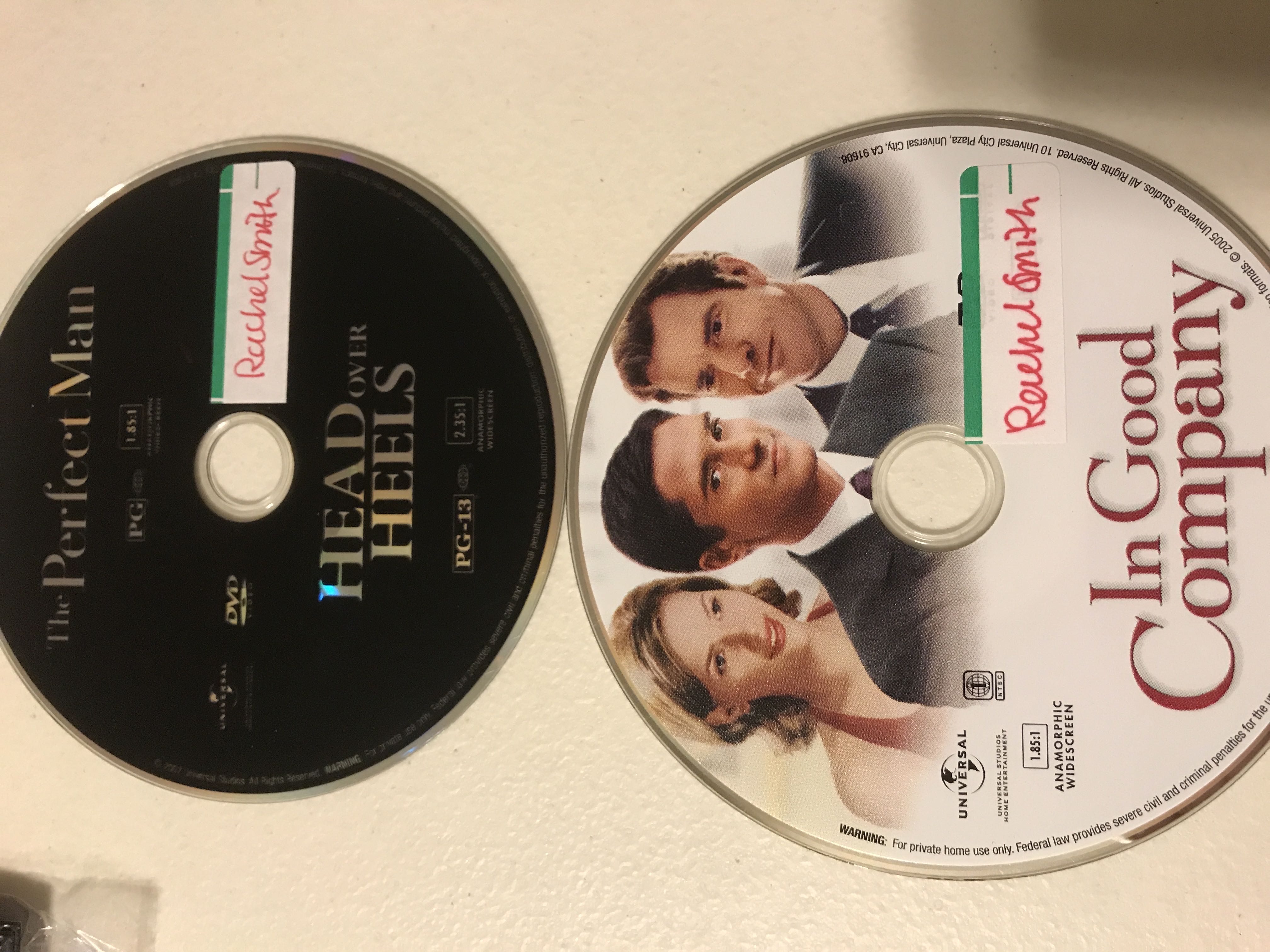 Triple Feature: The Perfect Man, In Good Company, Head Over Heels DVD movie collectible [Barcode 025195009263] - Main Image 3