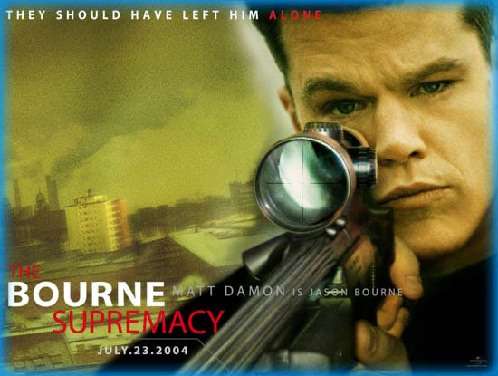 Bourne Supremacy Blu-ray movie collectible [Barcode 0025192499326] - Main Image 3